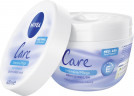 NIVEA Care Creme Intensive Pflege, 400 ml, Нивеа Крем для лица и тела, масло ши и витамин E, 48ч увлажнение, быстрое впитывание, 400 мл