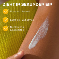 NIVEA SUN Schutz &amp; Pflege Invisible Finish Sonnencreme LSF 50, 150 ml, Нивеа Солнцезащитный крем, SPF 50, невидимое покрытие, без белых следов, 150 мл