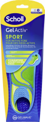 SCHOLL GelActiv Einlegesohlen SPORT Gr. L 40-46,5, 1 St, Шолль Гелевые стельки для спортивной обуви, размер 40-46,5, 1 пара