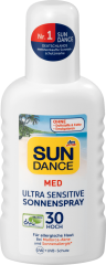 SUNDANCE Sonnenspray Солнцезащитный спрей MED Ultra Sensitiv LSF 30, 200 мл