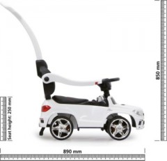 Jamara Rutscher Mercedes GL63AMG weiss 2in1 Райдер Mercedes GL63AMG белый 2в1