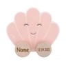 elefantasie Holzspielzeug Muschel personalisiert mit Namen Деревянная оболочка для игрушек