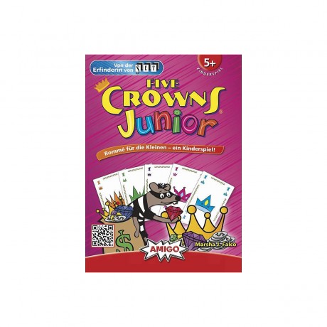Amigo Five Crowns Junior Kartenspiel ab 5 Jahren Карточная игра Five Crowns Junior от 5 лет