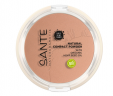 Sante Puder Compact Natural 02 Neutral Beige, Санте Натуральная компактная пудра цвет 02 Нейтральный бежевый