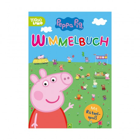 Schwager  Steinlein Verlag Peppa Pig Wimmelbuch Книга поиска предметов &quot;Свинка Пеппа&quot;