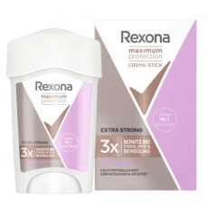 Rexona Deo Cremestick Women Maximum Protection Confidence Anti-Transpirant Rexona Дезодорант-крем для Женщин Максимальная защита антиперспирант с двойным аппликатором 45 г
