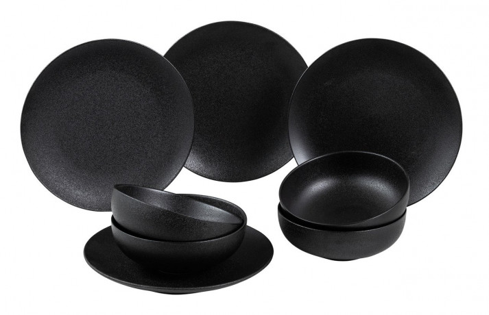 Maxwell & Williams Maxwell & Williams Dinner-Set 8-tlg. CAVIAR COLLECTION schwarz Обеденный сервиз Maxwell & Williams, 8 предметов. КОЛЛЕКЦИЯ ИКРЫ