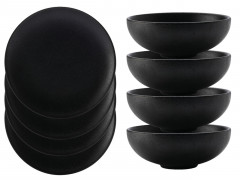 Maxwell &amp; Williams Maxwell &amp; Williams Dinner-Set 8-tlg. CAVIAR COLLECTION schwarz Обеденный сервиз Maxwell &amp;amp; Williams, 8 предметов. КОЛЛЕКЦИЯ ИКРЫ