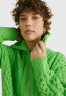 Tommy Hilfiger ZIP-THRU RELAXED  Cardigan spring lime ZIP THRU RELAXED Кардиган весенняя известь