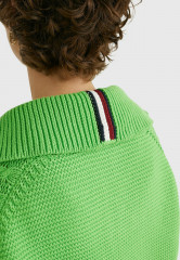 Tommy Hilfiger ZIP-THRU RELAXED  Cardigan spring lime ZIP THRU RELAXED Кардиган весенняя известь