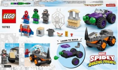 LEGO LEGO Marvel Super Heroes 10782 Hulks und Rhinos Truck-Duell LEGO Marvel Super Heroes 10782 Дуэль грузовиков Халкса и Носорога