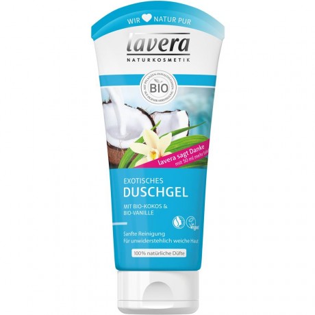 Lavera (Лавера)  Bio-Kokos & Bio-Vanille Duschgel Гель для душа, 200 мл