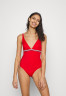 Tommy Hilfiger PLUNGE EXT SIZES Swimsuit primary red РАЗМЕРЫ PLUNGE EXT Купальник первичный красный