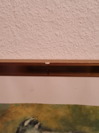 Картина-репродукция винтажная Марк Шагал "Влюбленные в Венеции (1957)", большой формат, в раме, 82.5 х 63 см, Германия, 1980-90гг.