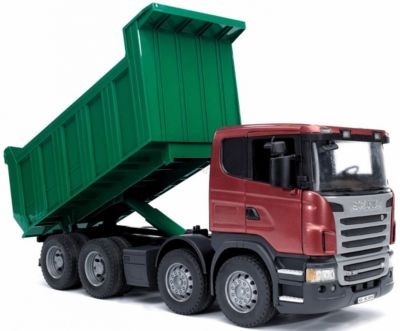 Bruder BRUDER 03550 Scania LKW m. Kippmulde Грузовик BRUDER 03550 Scania с самосвальным кузовом