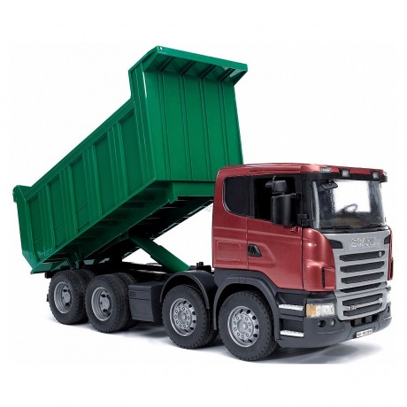 Bruder BRUDER 03550 Scania LKW m. Kippmulde Грузовик BRUDER 03550 Scania с самосвальным кузовом