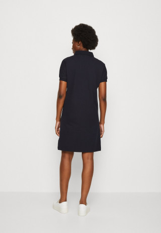 Tommy Hilfiger RELAXED POLO KNEE DRESS Day dress desert sky ПЛАТЬЕ ДО КОЛЕН ПОЛО RELAXS Повседневное платье небо пустыни