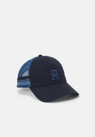Tommy Hilfiger COASTAL PREP TRUCKER UNISEX Cap space blue COASTAL PREP TRUCKER UNISEX Кепка космический синий