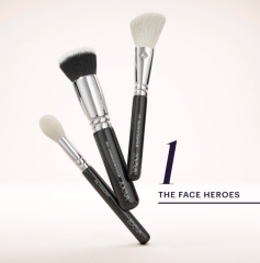 ZOEVA The Artists Pinselset 15st Зоева Набор кистей Художник, 15шт кистей+1шт косметичка