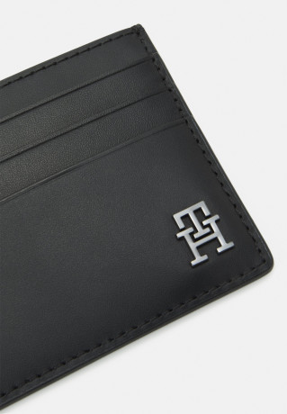 Tommy Hilfiger MODERN LEA HOLDER UNISEX Wallet black MODERN LEA HOLDER UNISEX Бумажник черный