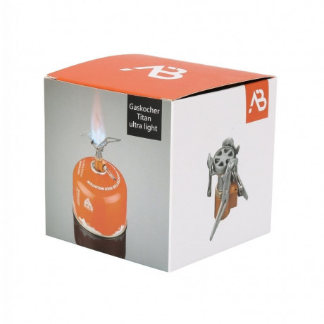 A. Blochl A. Blochl Gaskocher Gaskocher Titan ultra light neu, (Packung), Aufstellmass: 85 x 69 mm  Газовая плита A. Blochl Газовая плита Titan Ultra Light новая, (упаковка), установочные размеры: 85 x 69 мм