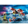 PLAYMOBIL PLAYMOBIL 70143 Seenot: Taucher-Bergung mit Rettungsdrohne PLAYMOBIL 70143 Бедствие: спасение дайвером с помощью спасательного дрона