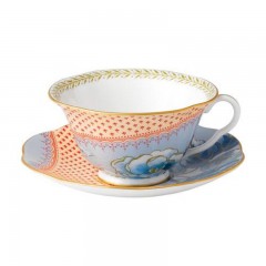 Wedgwood Wedgwood  'Butterfly Bloom' Teetasse Blau 2-tlg. Wedgwood &quot;Butterfly Bloom&quot; Чашка для чая синяя, 2 шт.