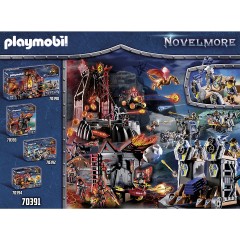 PLAYMOBIL 2er Set: 70391 Novelmore Mobile Katapultfestung + 70671 3er Set Novelmore Ritter Набор из 2 предметов: 70391 Novelmore Mobile Catapult Fortress + 70671 Набор из 3 рыцарей Novelmore