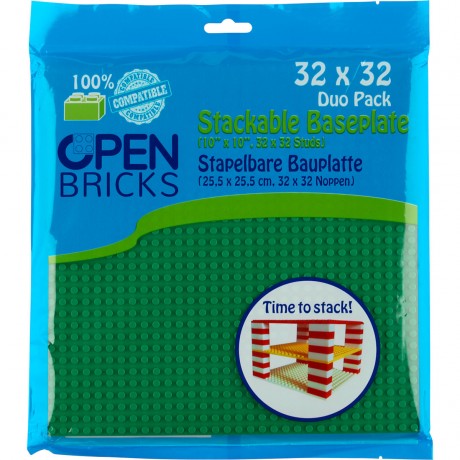Open Bricks Stapelbare Bauplatte (25 Штабелируемая сборочная плита (25-я