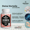 Vitamaze Iron Capsules High Dose with Vitamin C, 90st, Железо 20мг с витамином C B9 B12 (Германия), 90шт, комплексная формула усвоения