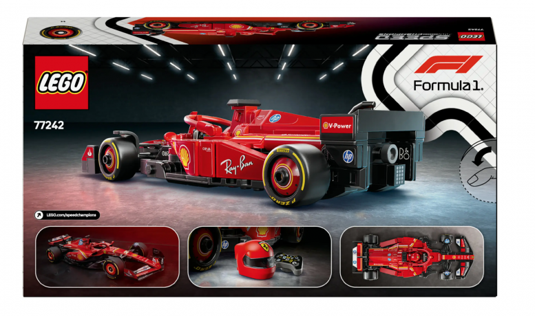 LEGO Speed Champions 77242 Ferrari SF-24 F1 конструктор болид Феррари Формулы 1