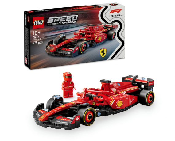 LEGO Speed Champions 77242 Ferrari SF-24 F1 конструктор болид Феррари Формулы 1