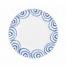 Gmundner Keramik Gmundner Keramik Blaugeflammt Speiseteller Gourmet d: 27 cm / h: 2 cm Керамическая тарелка Gmundner с синим пламенем для гурманов d: 27 см / высота: 2 см