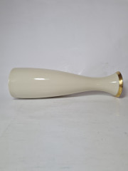 Creidlitz Bavaria Фарфоровая ваза с позолоченным ободком, 28,5 x 8 см, Германия, 1960-70гг.