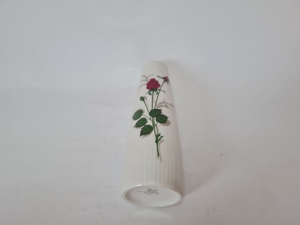 Seltmann Weiden Ваза "Красные розы", 20см, Германия, 1960-70гг.