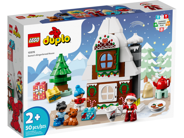 Lego Lebkuchenhaus mit Weihnachtsmann 10976 Пряничный домик с Дедом Морозом
