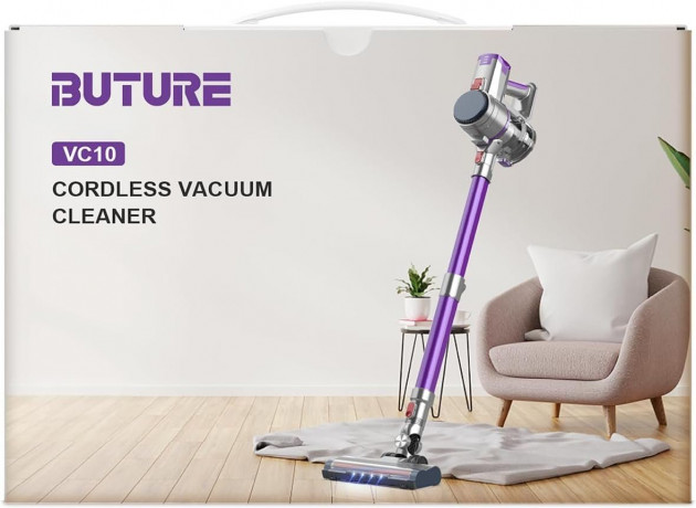 Buture Buture Akku-Hand-und Stielstaubsauger, 400,00 W, beutellos, 33000Pa,Leicht Staubsauger Kabellos mit bis zu 55 Min. Kabelloser  Беспроводной ручной и стержневой пылесос Buture, 400,00 Вт, без мешка, 33000 Па, легкий пылесос, беспроводной, до 55 мину