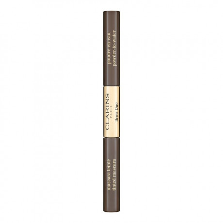 Clarins Brow Duo 1,8g Nr. 5 - Dark Brown Дуо для бровей 1,8 г