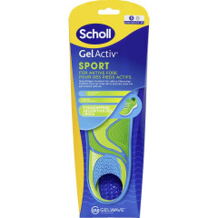 SCHOLL GelActiv Einlegesohlen SPORT Gr. S 35-40,5, 1 St, Шолль Гелевые стельки для спортивной обуви, размер 35-40,5, 1 пара