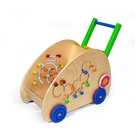 HESS Holzspielzeug Lauflernwagen Деревянная игрушка ходунки