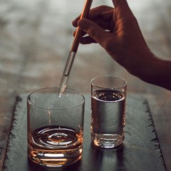 Eisch Eisch Gentleman Whisky Pipette weiss - im Geschenkkarton 16,5 cm Пипетка для виски Eisch Gentleman белая - в подарочной упаковке 16,5 см