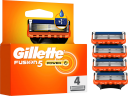 GILLETTE Rasierklingen, Fusion5 Power, 4 St, Джилетт Сменные кассеты Fusion5 Power для мужской бритвы, 4 шт.