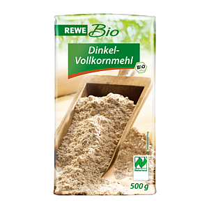 REWE Bio Dinkel Цельнозерновая мука 500 г