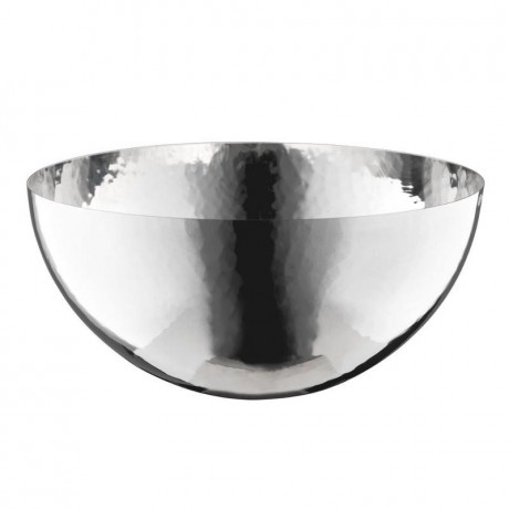 Robbe & Berking Robbe & Berking Martele Bar-Kollektion - 90 g versilbert Schale glatter Rand 12 cm Robbe & Berking Martele Bar Collection - 90 г посеребренная чаша с гладкими краями 12 см