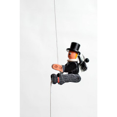 Holzspielzeug Kletterfigur Essenkehrer Деревянная игрушечная альпинистская фигурка