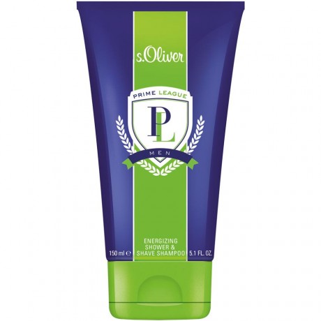 s.Oliver Prime League Men Shower & Shave Shampoo, 150 мл