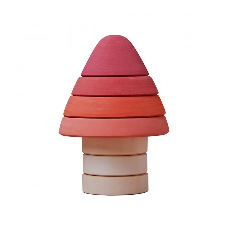 Montessori® Stapelturm Pilz Гриб свайной башни