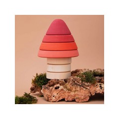 Montessori® Stapelturm Pilz Гриб свайной башни