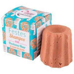 Lamazuna Festes Shampoo Orange trockenes Haar 55g  Шампунь-бар Апельсин для сухих волос 55г