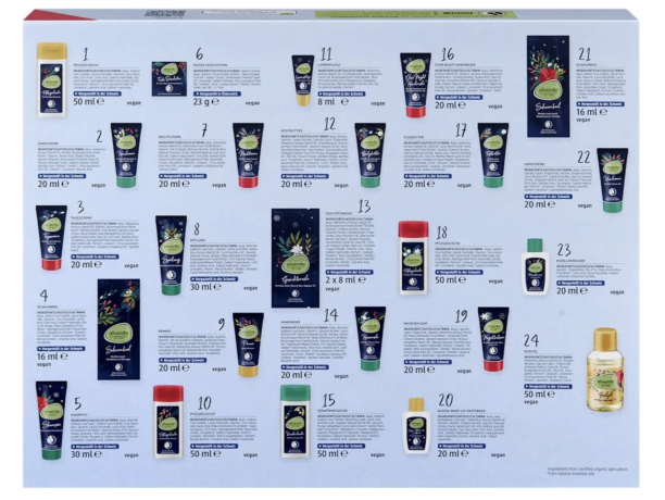 Adventskalender 2026 SET: Balea + Isana+ Alverde, Набор 3 женских адвент-календаря Balea, alverde, ISANA 2026 Три желания красоты (Германия), 72 бьюти-сюрприза, уходовая косметика для лица и тела, новогодний подарок